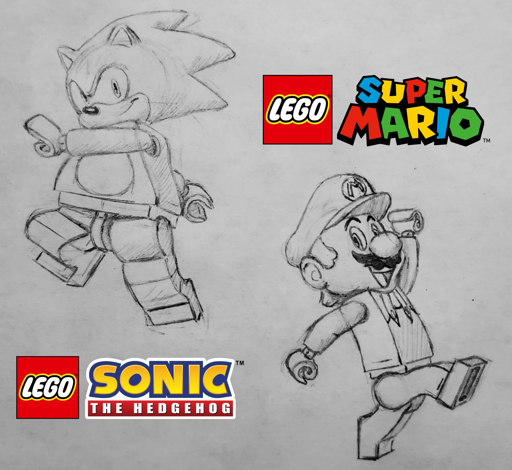 The analytical artist on x for years i wanted my two favorite video game franchises sonicthehedgehog and supermario to get the lego treatment now we need legosonicthehedgehog to return and get more
