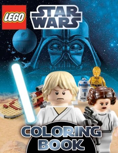 Lego star wars coloring book illustrations for star wars and lego fans by star fans