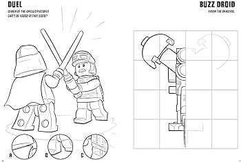 Lego star warsâ fun to colour buster books books