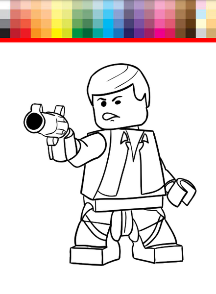 Coloring book lego star wars for android
