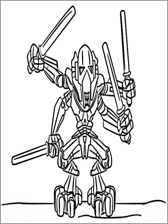 Coloring game lego star wars