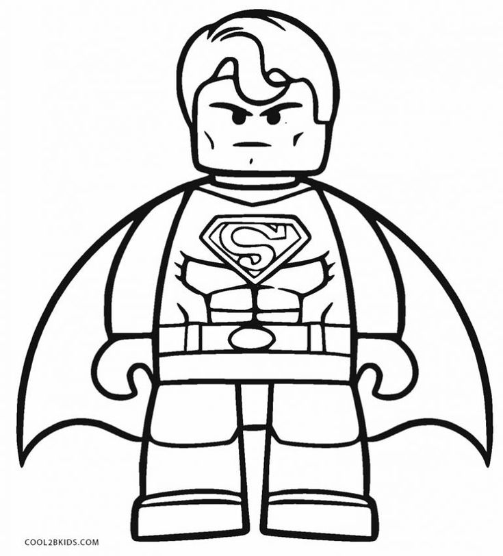 Lego superman coloring page batman para colorear batman para pintar superman para colorear
