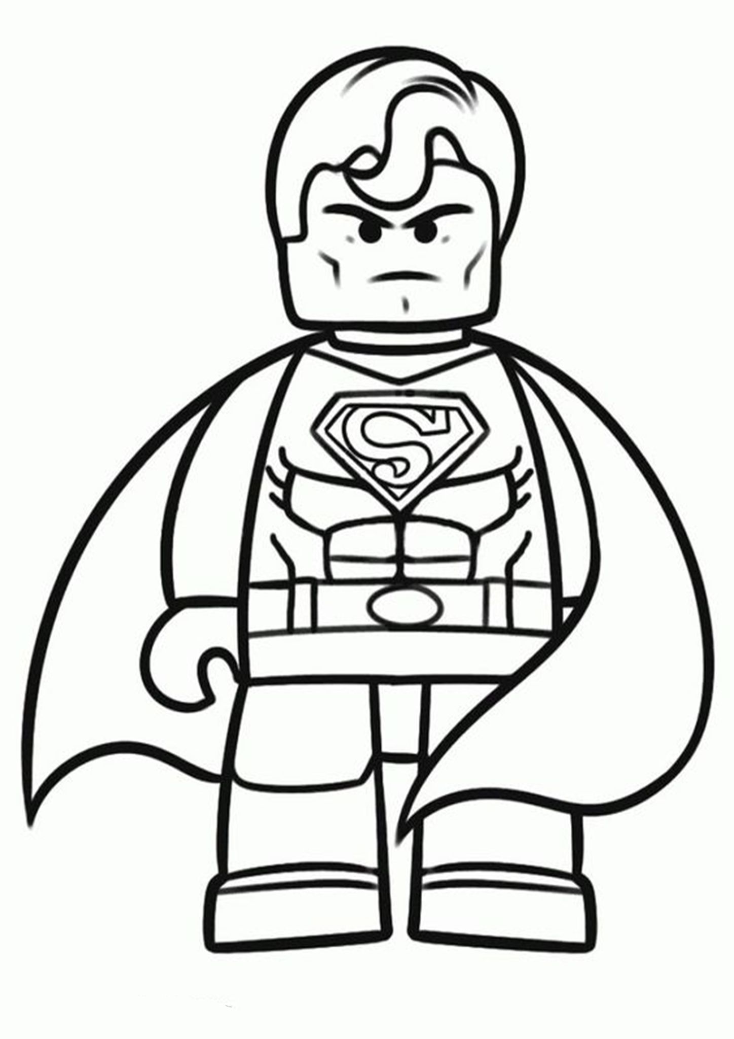 Free easy to print superman coloring pages batman para colorear batman para pintar superman para colorear