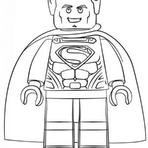 Superman coloring pages printable for free download
