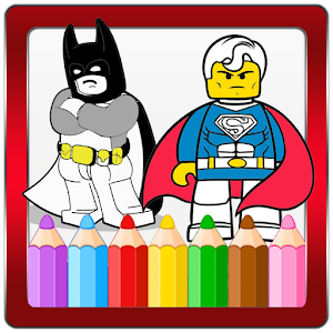 Coloring book for lego super heroes apk mod for android