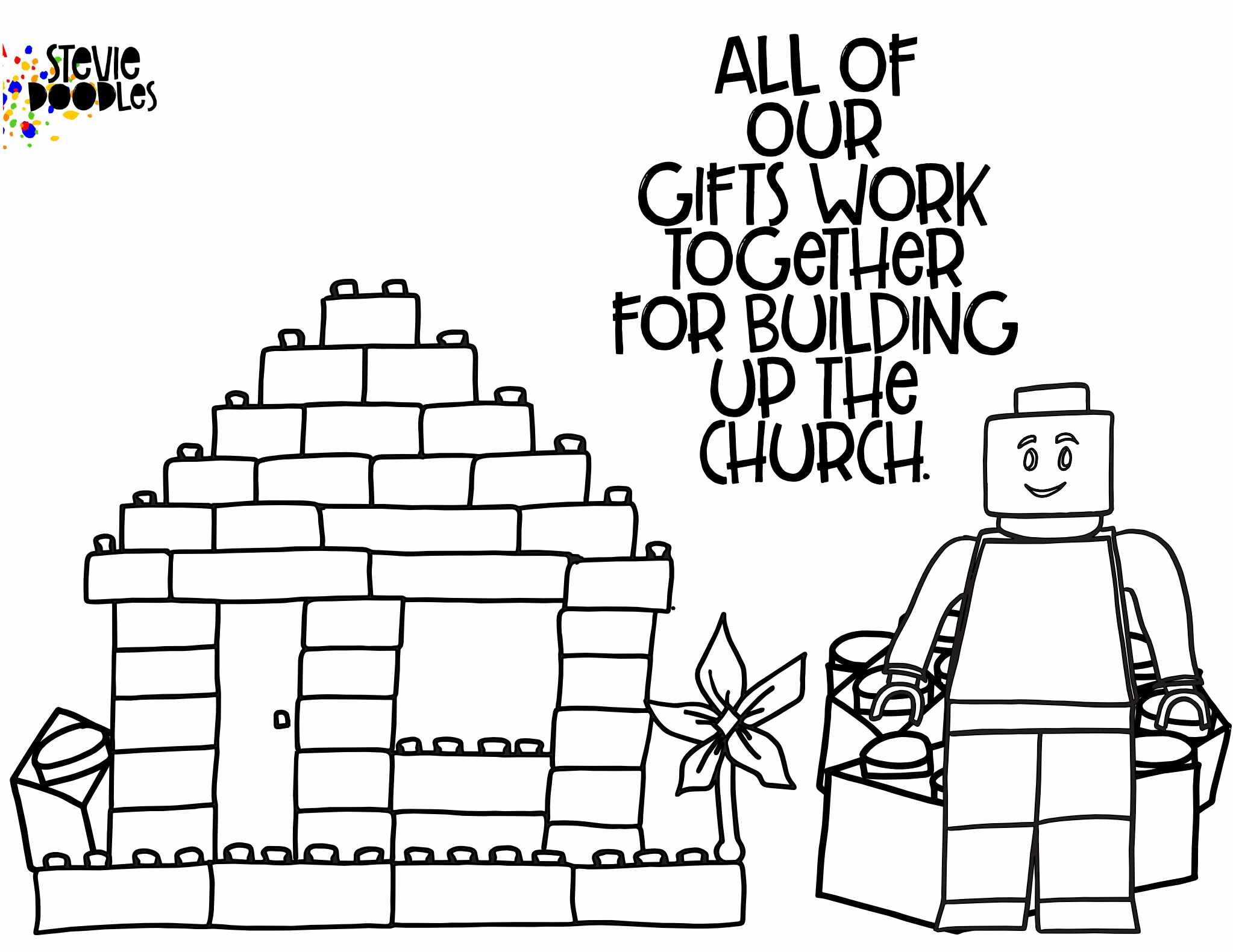 Lego gifted by god coloring pages free â stevie doodles