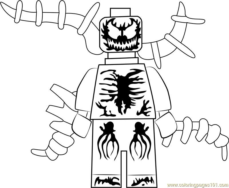 Lego coloring pages pdf for kids