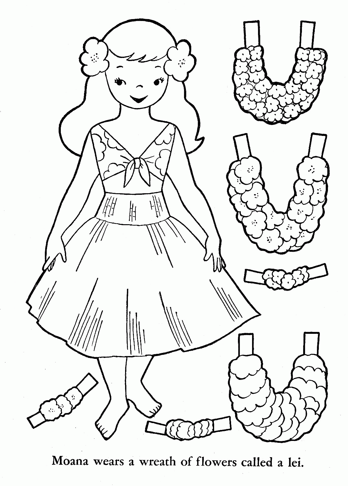 Lei day coloring pages printable for free download