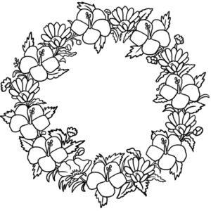 Lei day coloring pages printable for free download