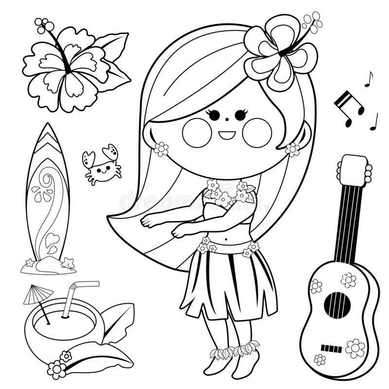 Lei day coloring pages printable for free download