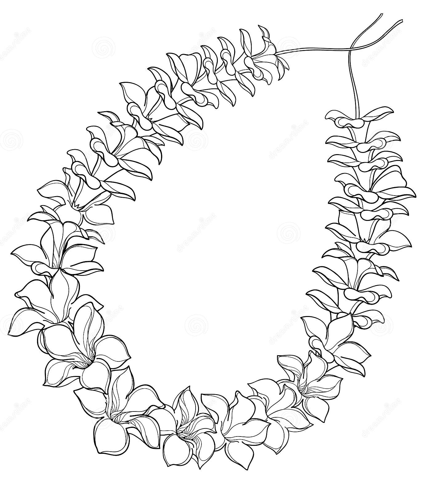 Lei day coloring pages printable for free download