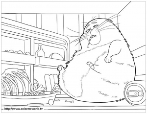 Comme des bãªtes coloring pages for children