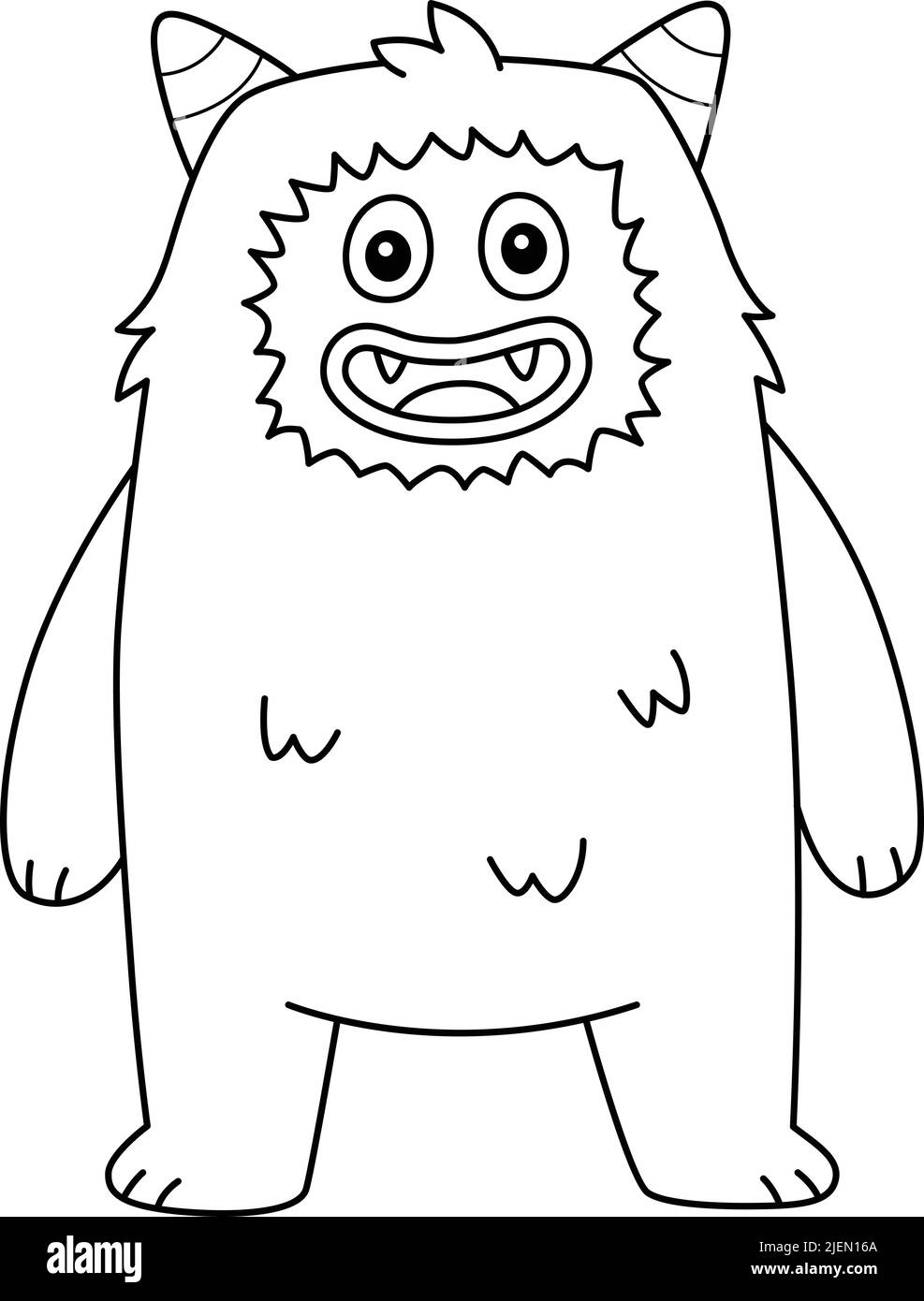 Bear coloring page for kids hi