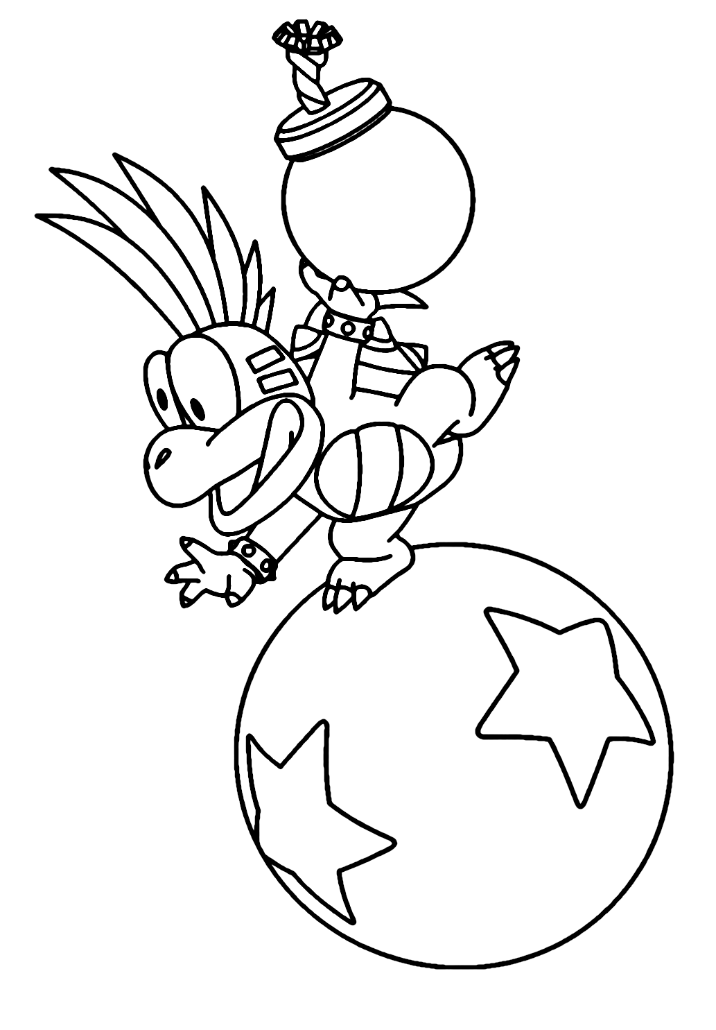 Koopalings coloring pages printable for free download