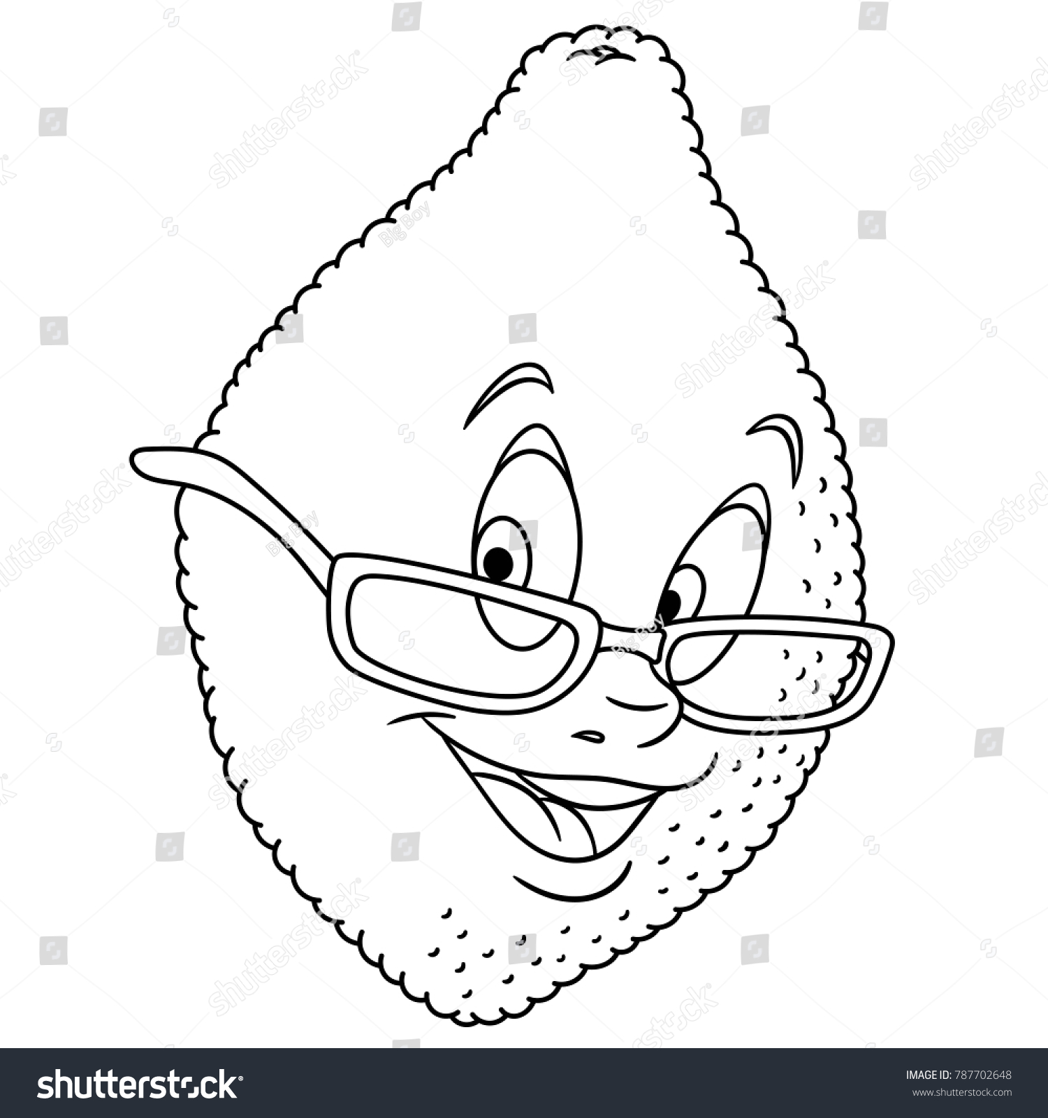 Coloring book coloring page cartoon lemon stock vector royalty free