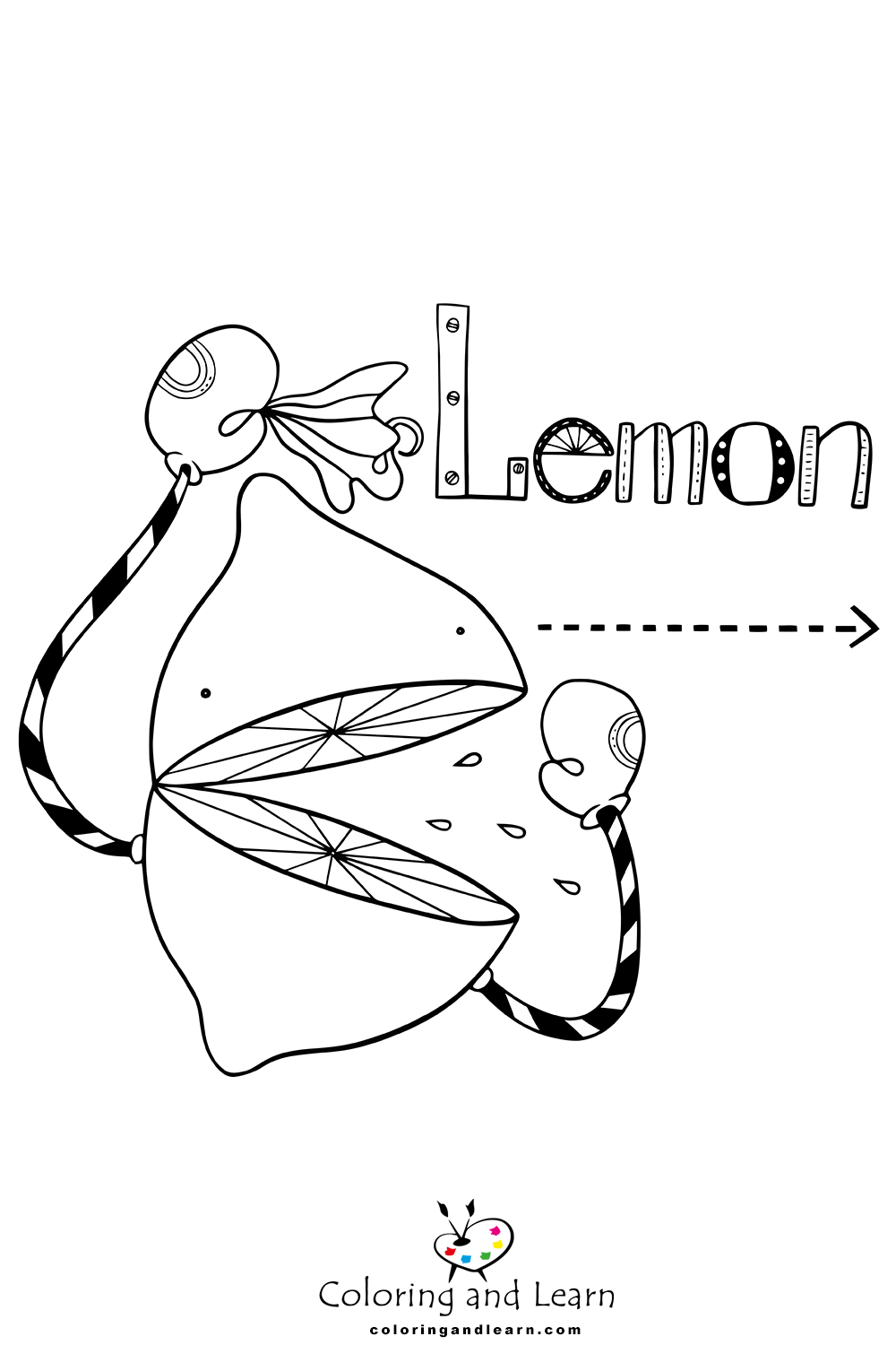 Lemon coloring pages rcoloringpages