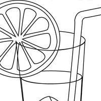 Food coloring pages for kids