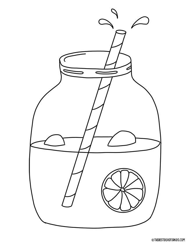 Summer coloring pages