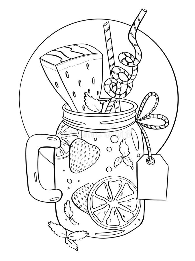Lemonade coloring stock illustrations â lemonade coloring stock illustrations vectors clipart