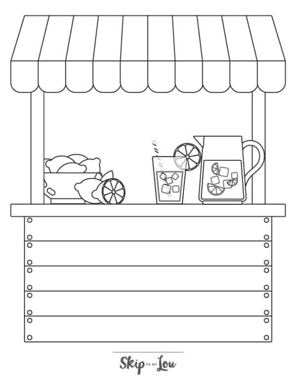 Free printable summer coloring page skip to my lou