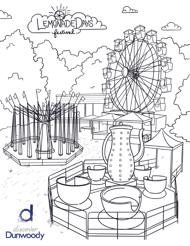 The dunwoody coloring book