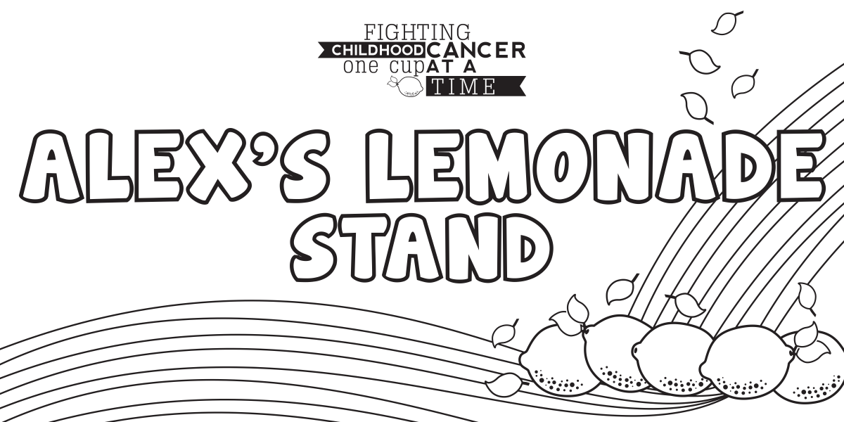 Alexs lemonade stand foundation on x tip download this printable x color
