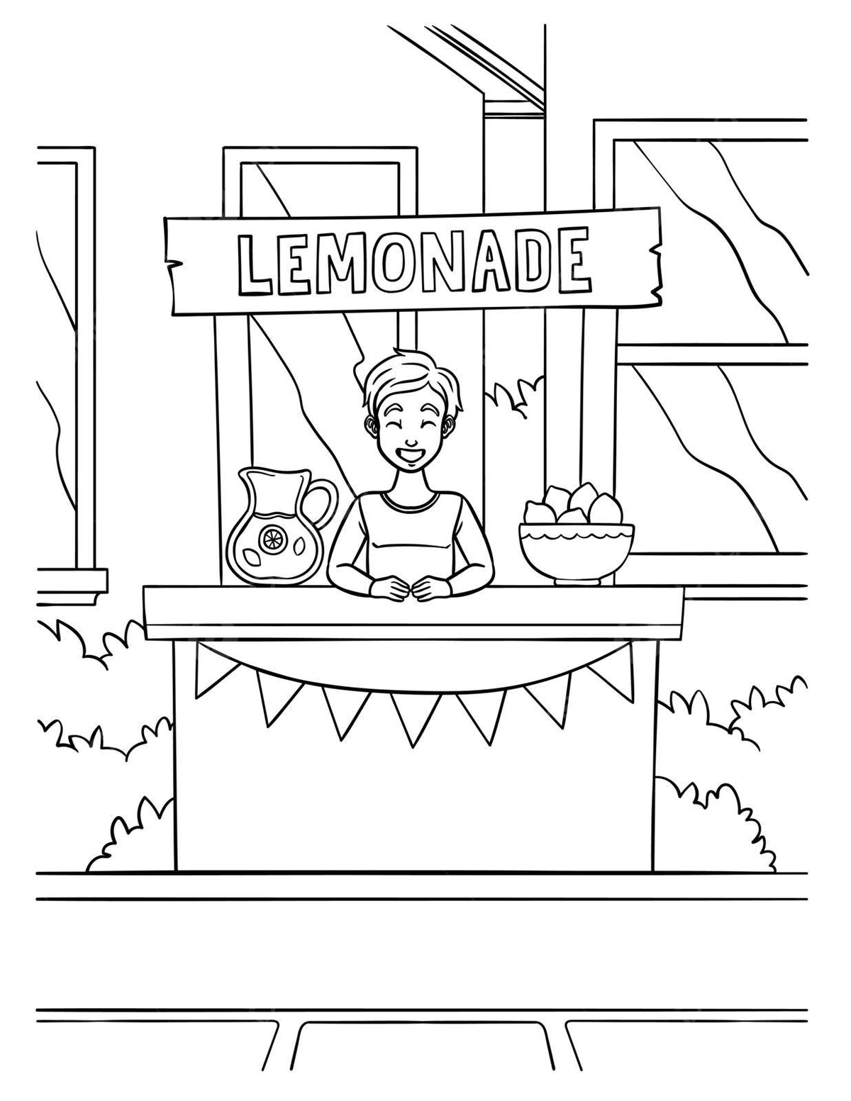 Lemonade stand png transparent images free download vector files