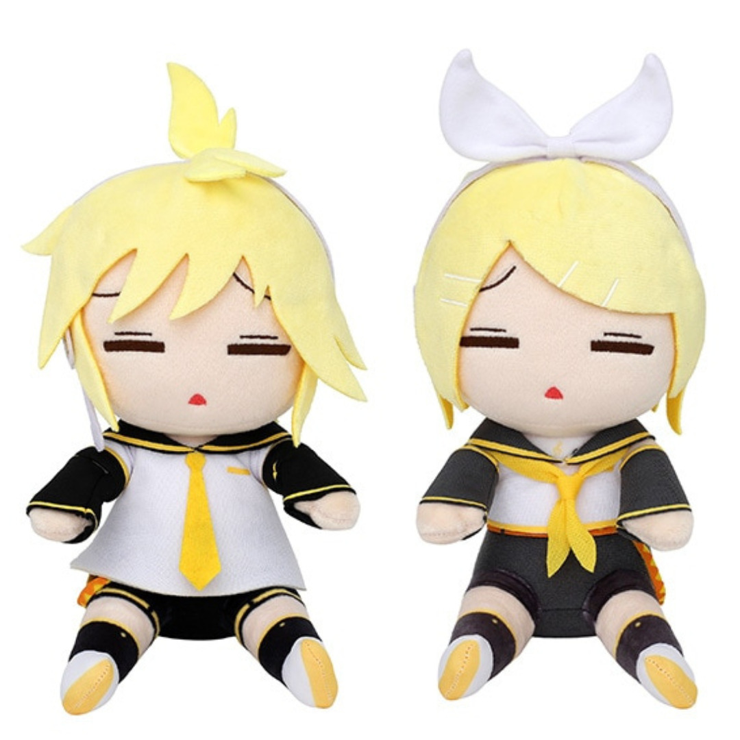 Kagamine rin kagamine len darugurumi plush toy hatsune miku series from japan