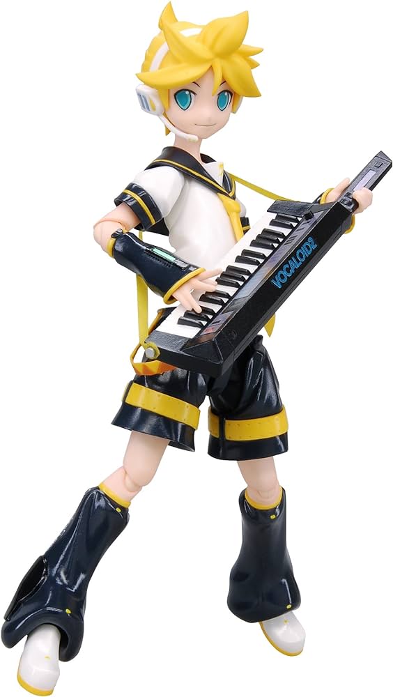 Good smile vocaloid kagamine len figma action figure toys games