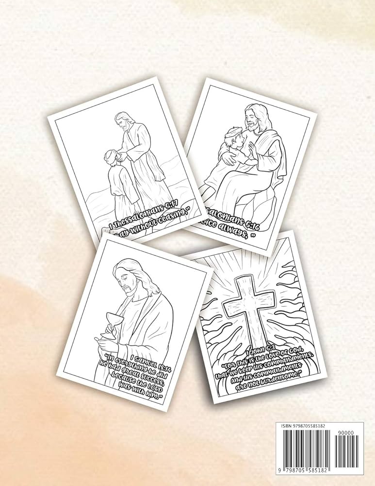 The lent story lenten coloring pages to remember jesus christs sacrifice catholic book with inspirational quotes from the bible rose madeline books
