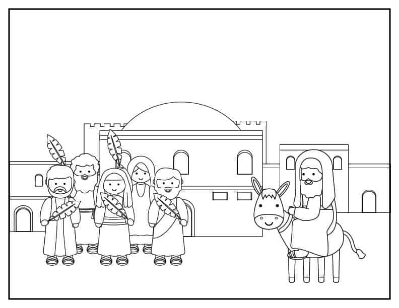 Lent coloring pages