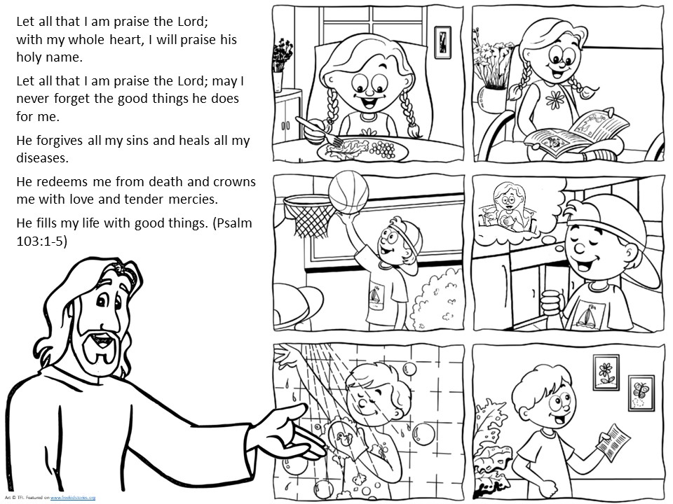 Lent â free kids stories