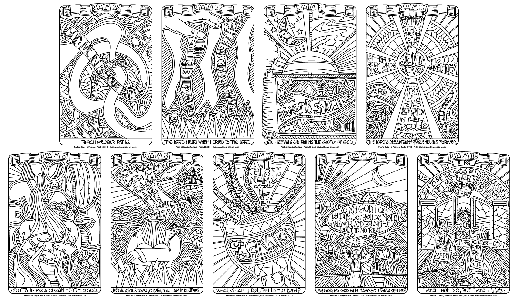 Lenten coloring posters archives â illustrated ministry