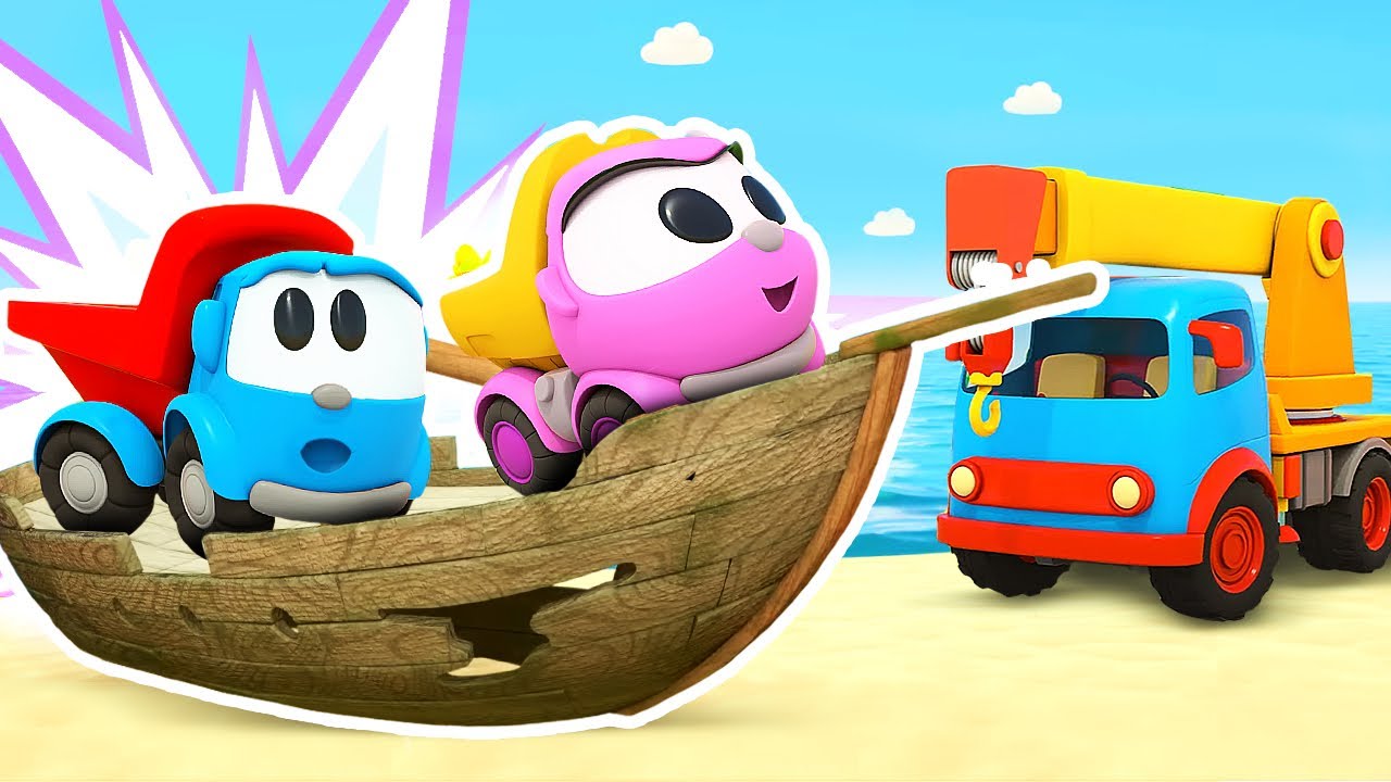 Leo the truck new attractions for friends full episodes of funny cartoons for kids cars for kids