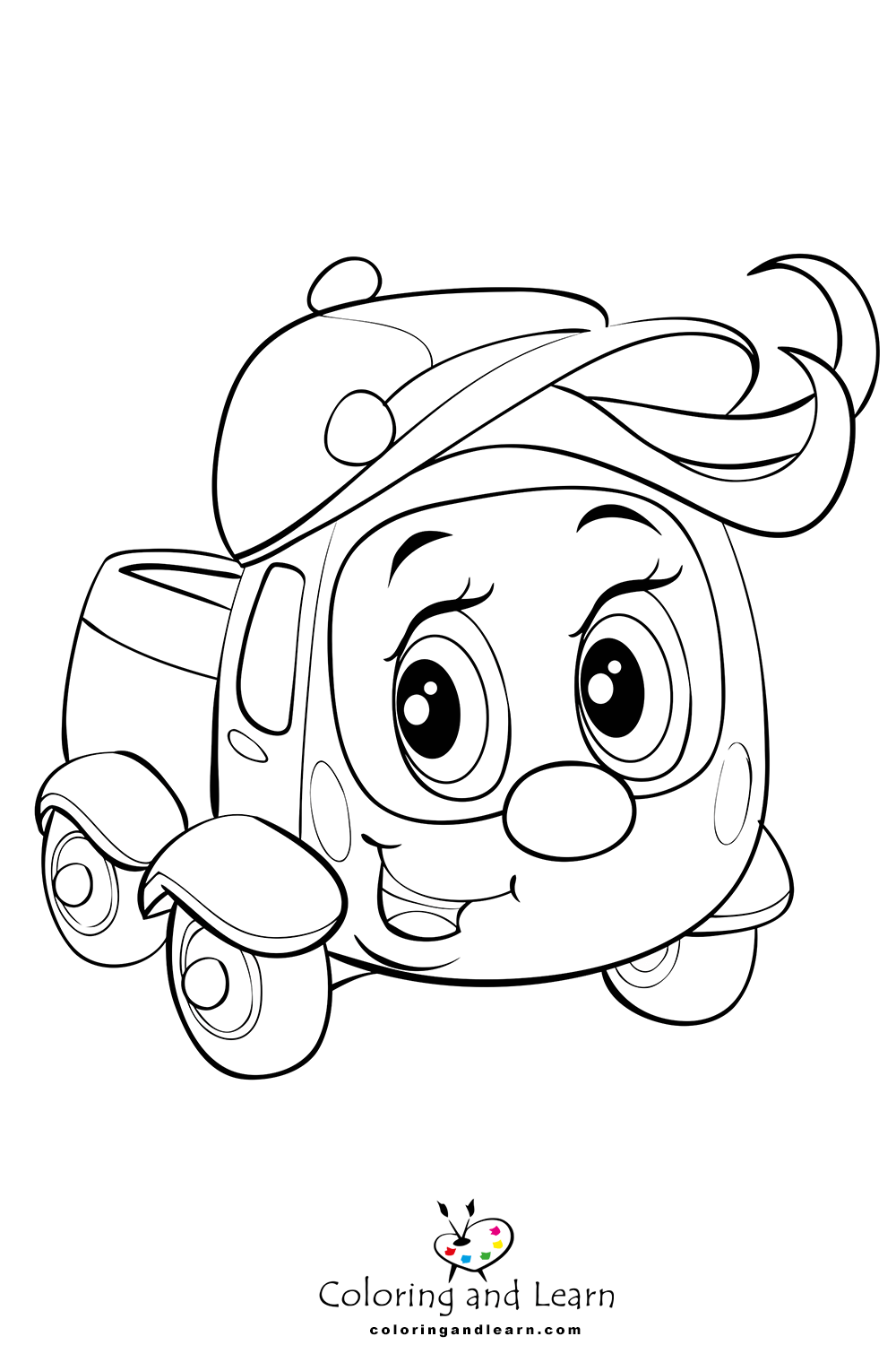 Car coloring pages