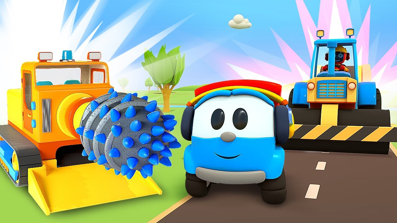 Leo the truck a boring achine car cartoons full episodes learning baby cartoons for kids