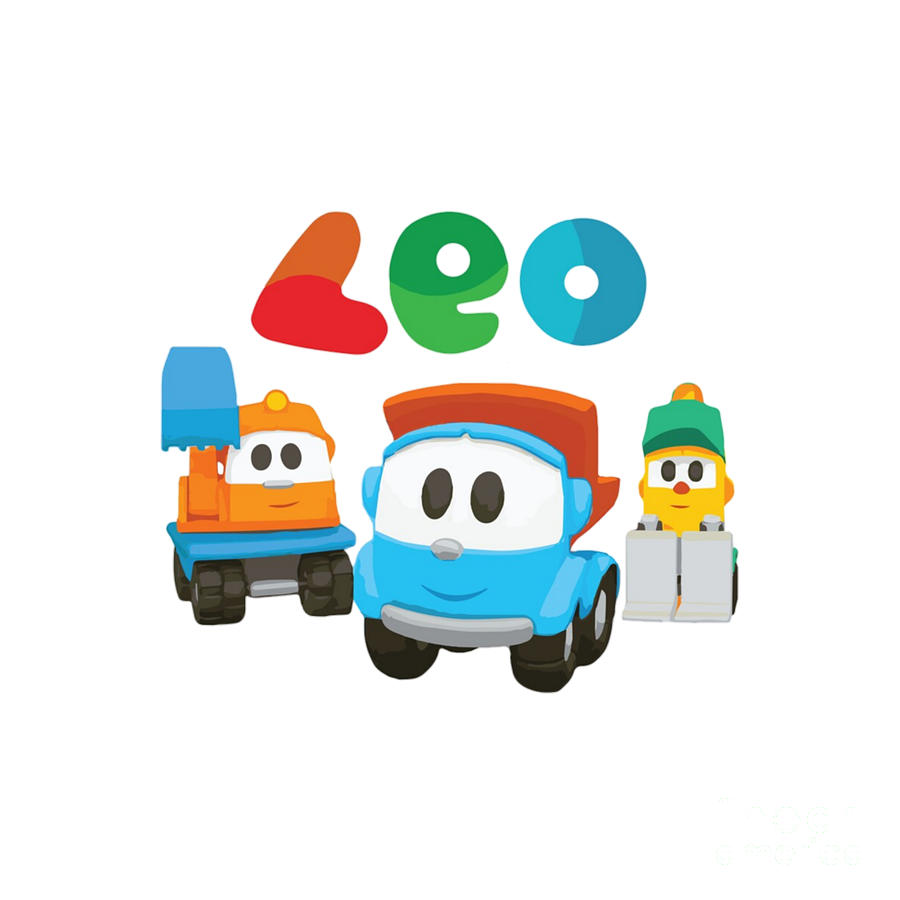 Leo the truck digital art by saad joli