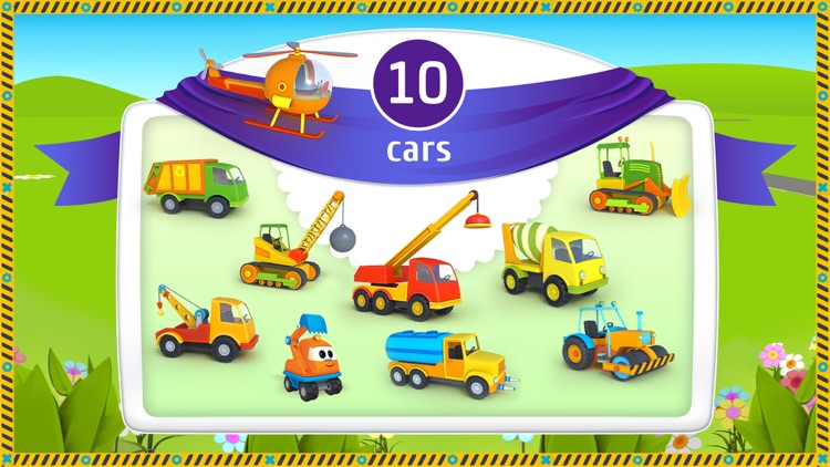 Leo the truck and cars game by project first llc