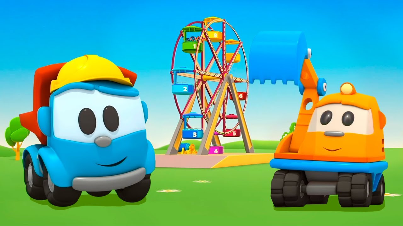 Leo the truck cartoon goodies transparent png images and more