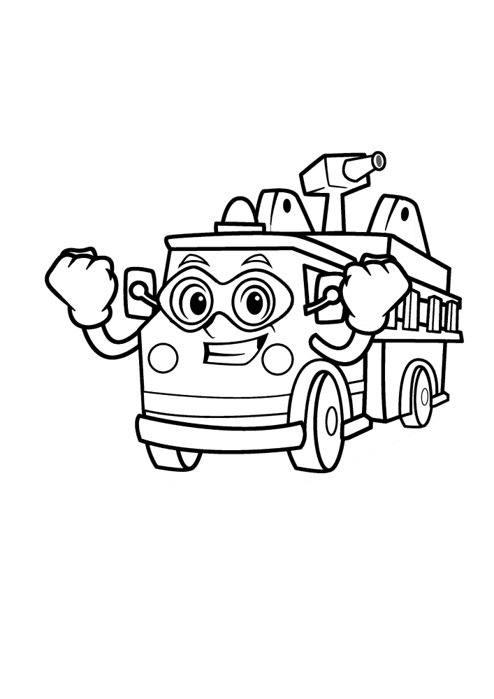 Fire truck coloring pages images is the largest collection print or download for free