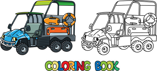 Water truck outline drawing vector images over