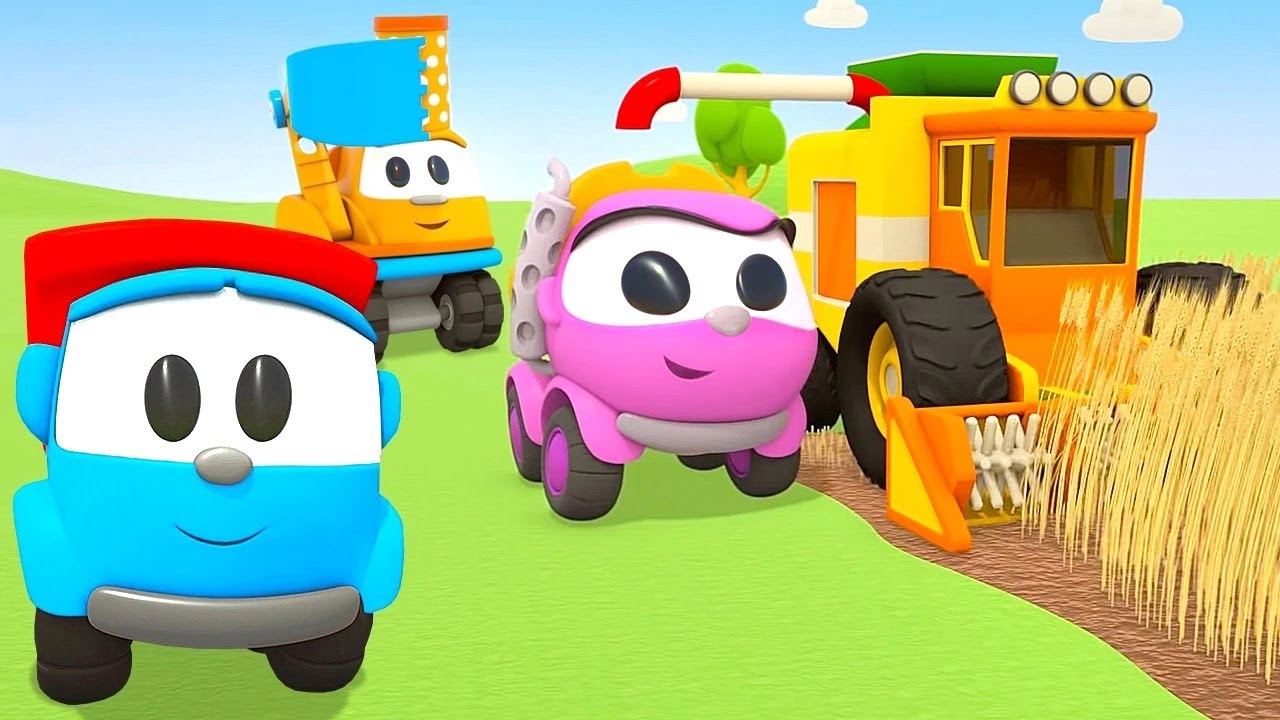 Car cartoons full episodes street vehicles for kids leo the truck far vehicles