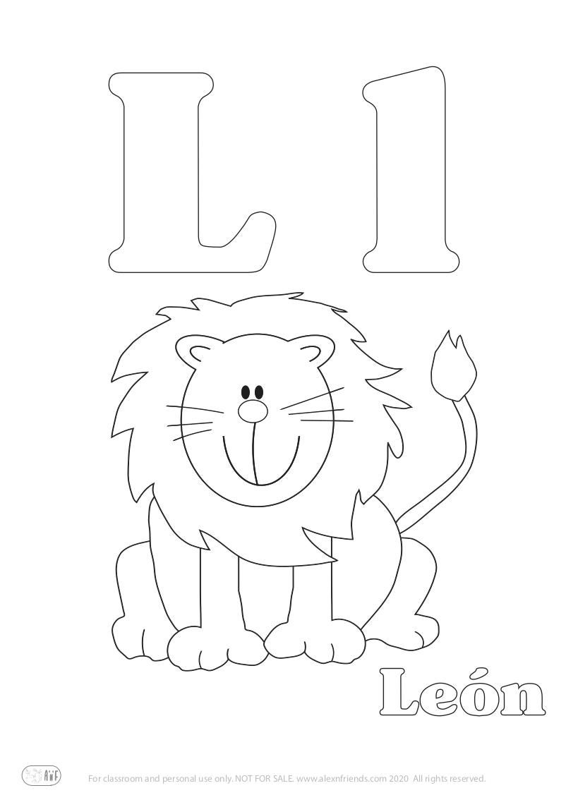 Letters of the spanish alphabet alexnfriends
