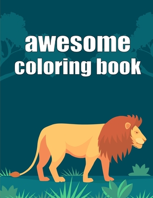 Awesome coloring book christmas coloring pages with animal creative art activities for children kids and adults paperback palabras bilingual bookstore