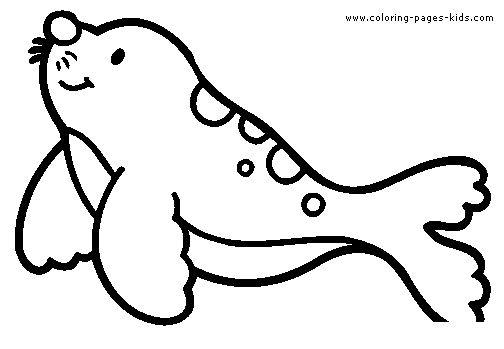 Sea lion colouring pages animales acuãticos leon marino pãginas para colorear de animales