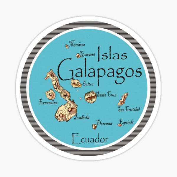 Galapagos stickers for sale