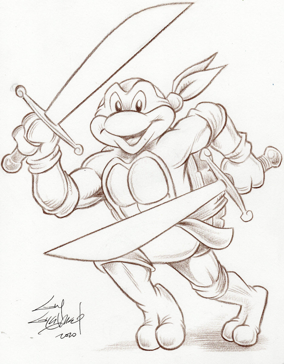 Leonardo original x sketch