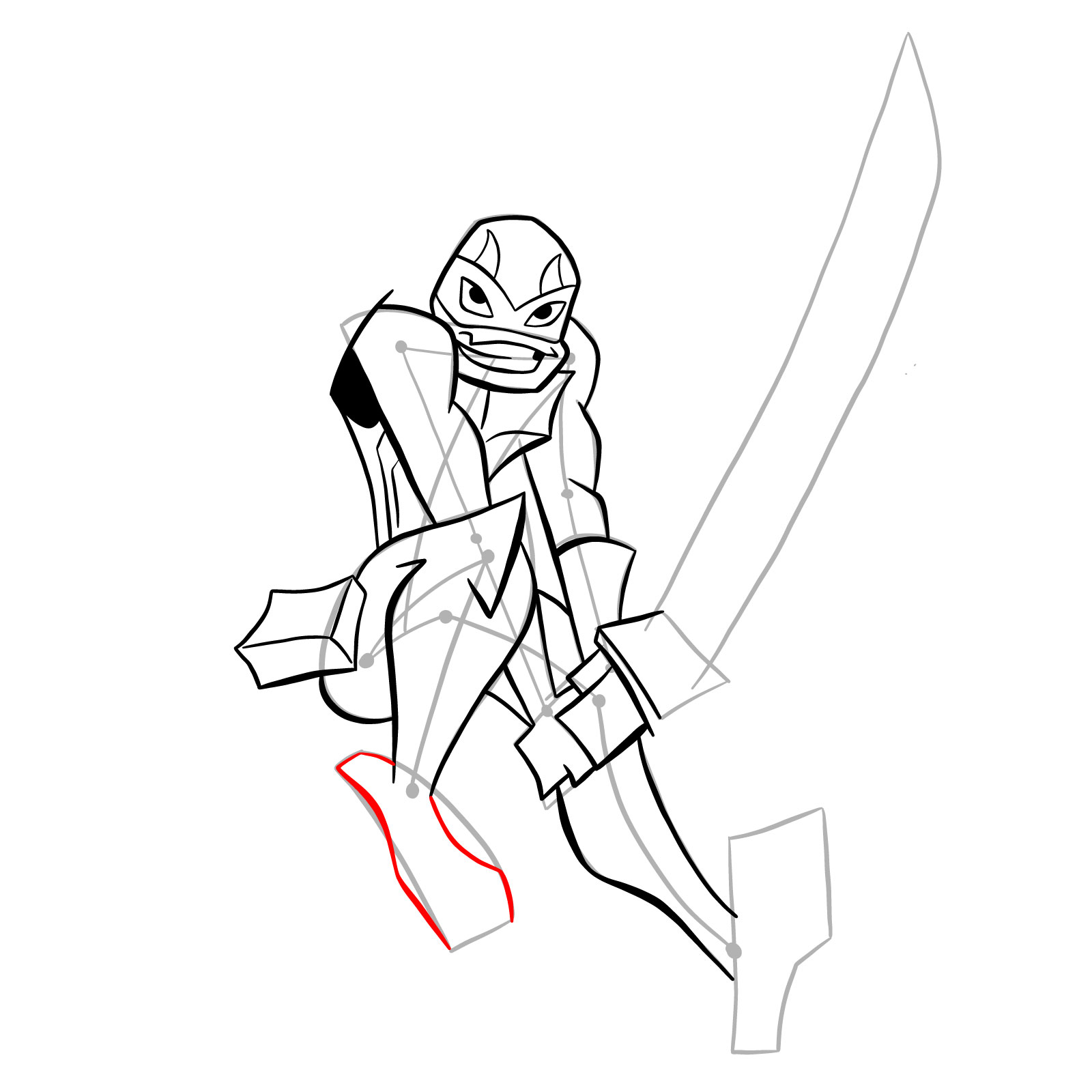 Artistic mutations how to draw leonardo from rise of tmnt