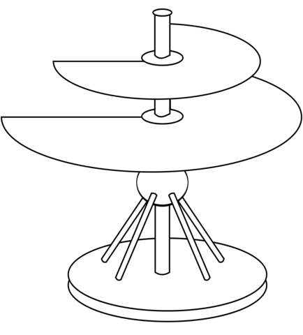 Leonardo da vinci helicopeter coloring page free printable coloring pages