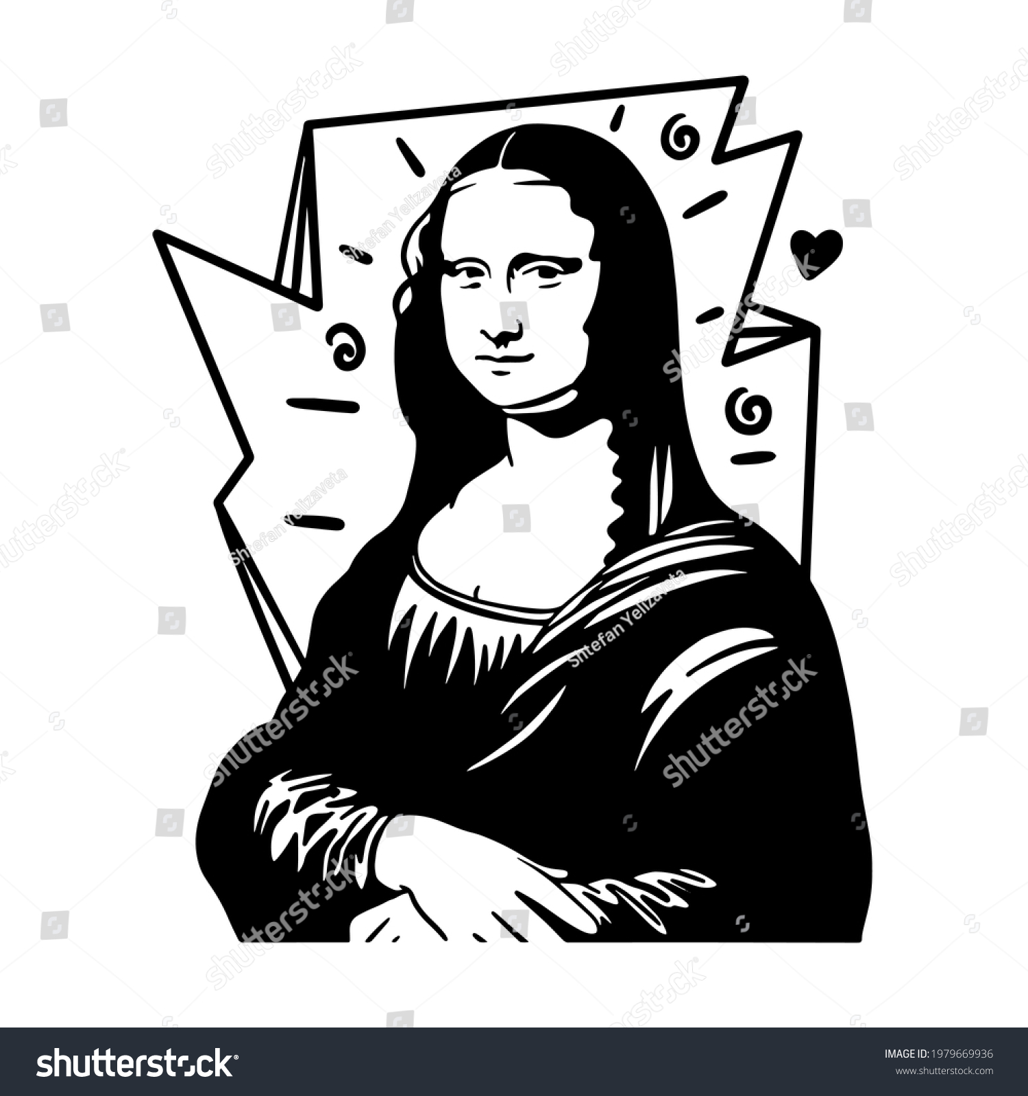 Mona lisa drawing images stock photos d objects vectors